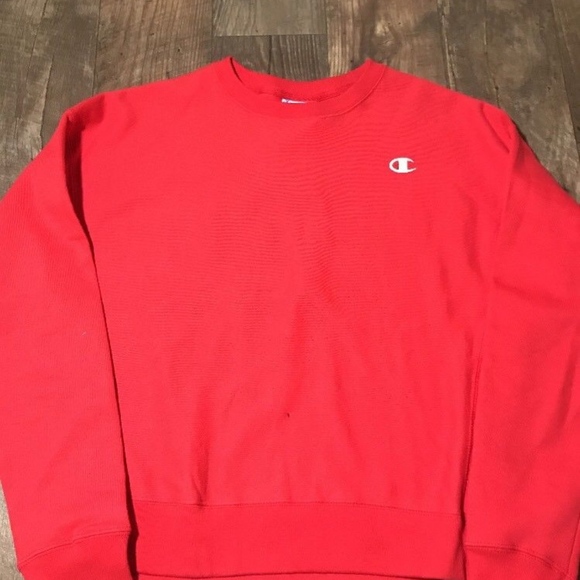 new logo Champion Women's Reverse Weave Crew top - Picture 5 of 5